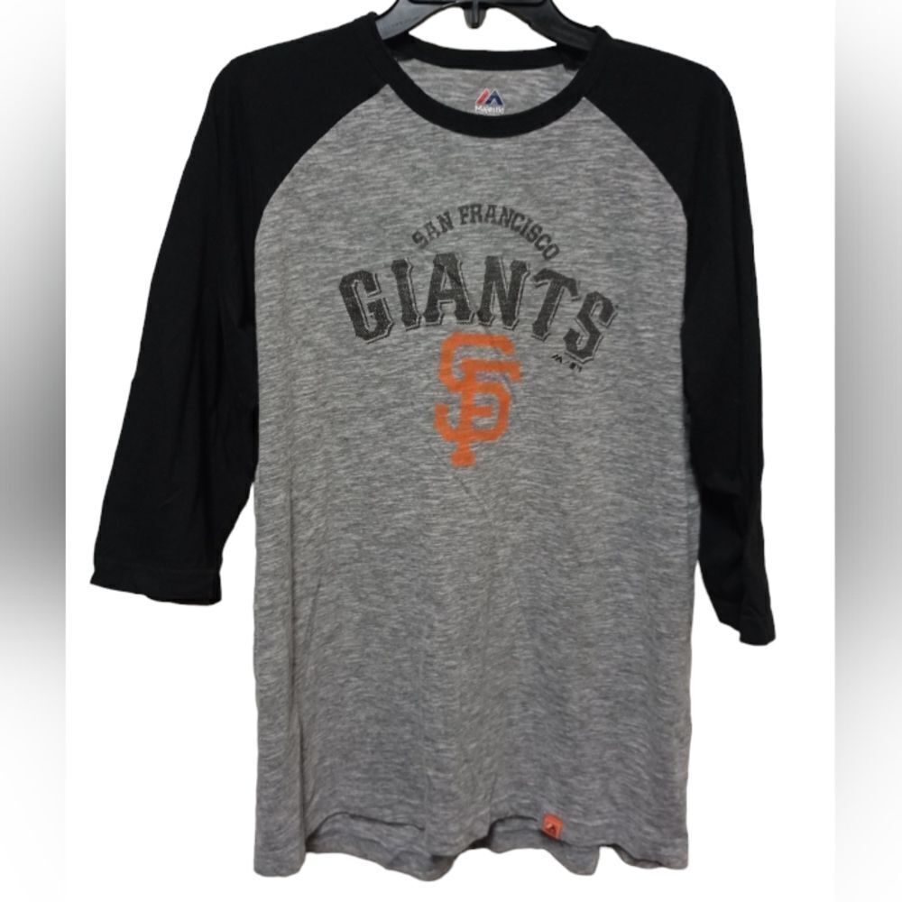 San Francisco Giants raglan baseball tee